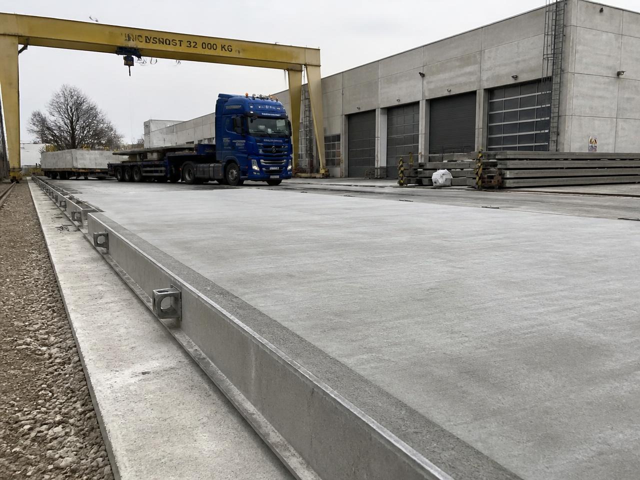 Monolitická betonová deska dimenzovaná na extrémní zatížení